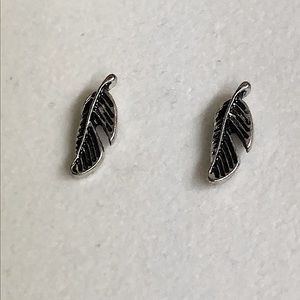 Feather earrings